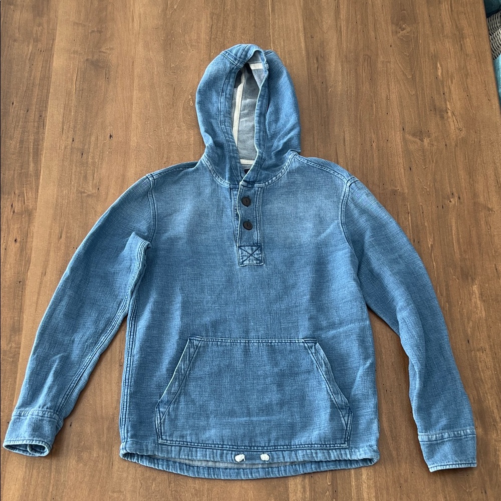 American Eagle Outfitters 100% Cotton Blue Hoodie